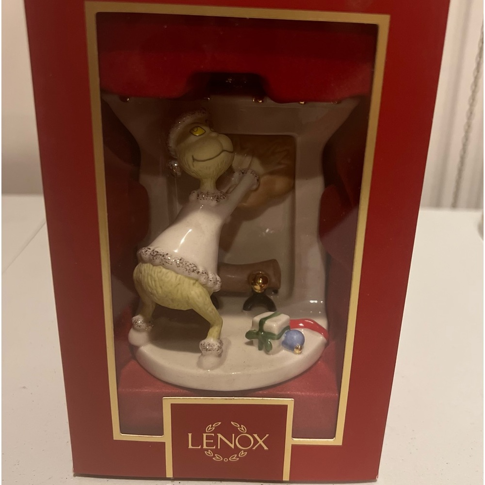 Lenox Retired Grinch 2021 Ornament New